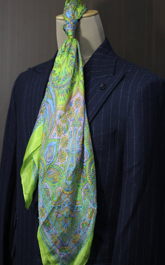 Neon Green Neck Scarf