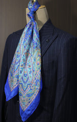 Royal Blue Neck Scarf