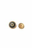 Azure Sunburst Button Set ( Set 7 big and 6 small )