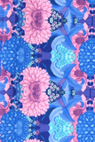 Multicolored Floral Pattern Cravat