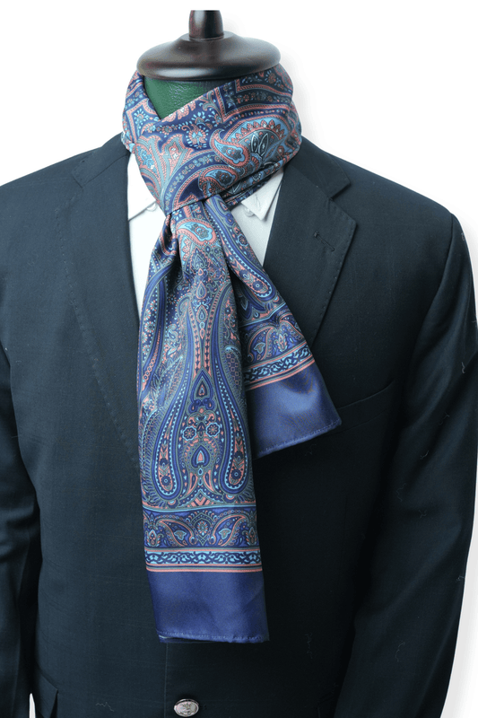 Azur Emperor Long Scarf