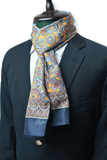 Sunset Paisley Long Scarf