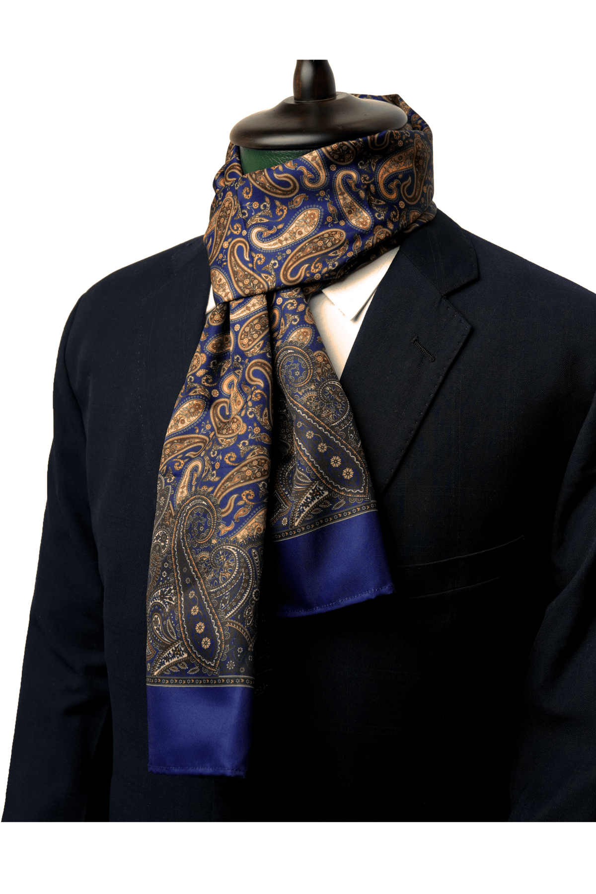 Royal Court Paisley Long Scarf