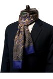 Royal Court Paisley Long Scarf