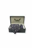 Navy Sailor Twill Tie Set