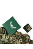 Terracotta Forest Paisley Long Scarf