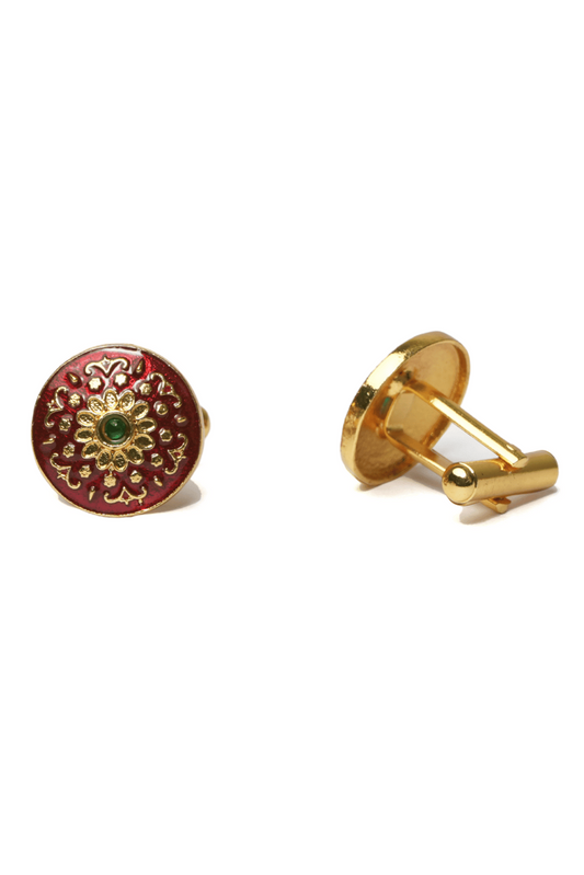 Surkh Sheesh Mahal Cufflinks
