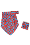 Orange Rust Abstract Cravat