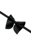 Black bow tie  