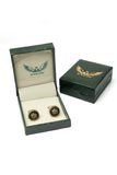 Heraldic Lion Crest Cufflinks