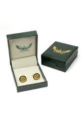 Zafraan Rosette Cufflinks