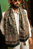 Terracotta Forest Paisley Long Scarf