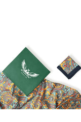 Sunset Paisley Long Scarf